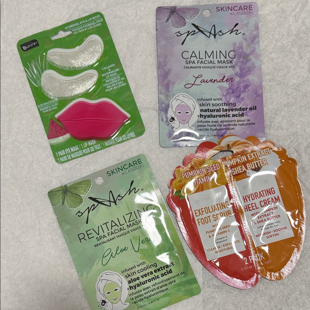Beauty Bundle spa facial masks